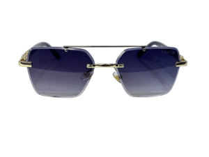 Prada 'The Tycoon' Rimless Sunglasses