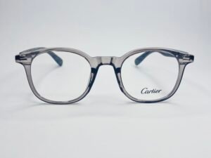 Cartier Wooden 'Héritage' Round Optical Frame