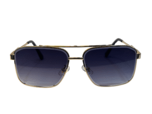 Alpha Gold Navigator Aviator Sunglasses