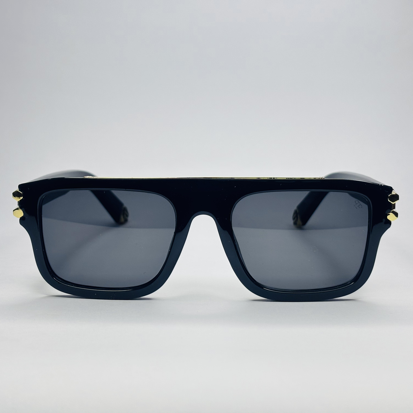 Philipp Plein Bold Flat-Top Square Sunglasses